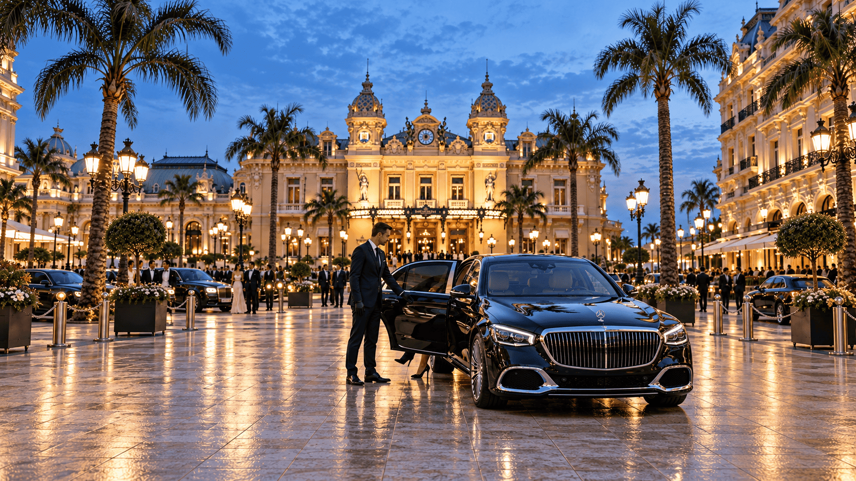 Organisation de transports privés avec véhicule haut de gamme